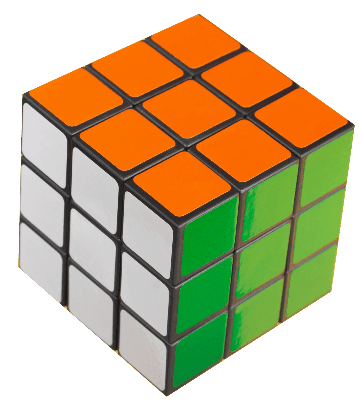 Solved rubic's cube