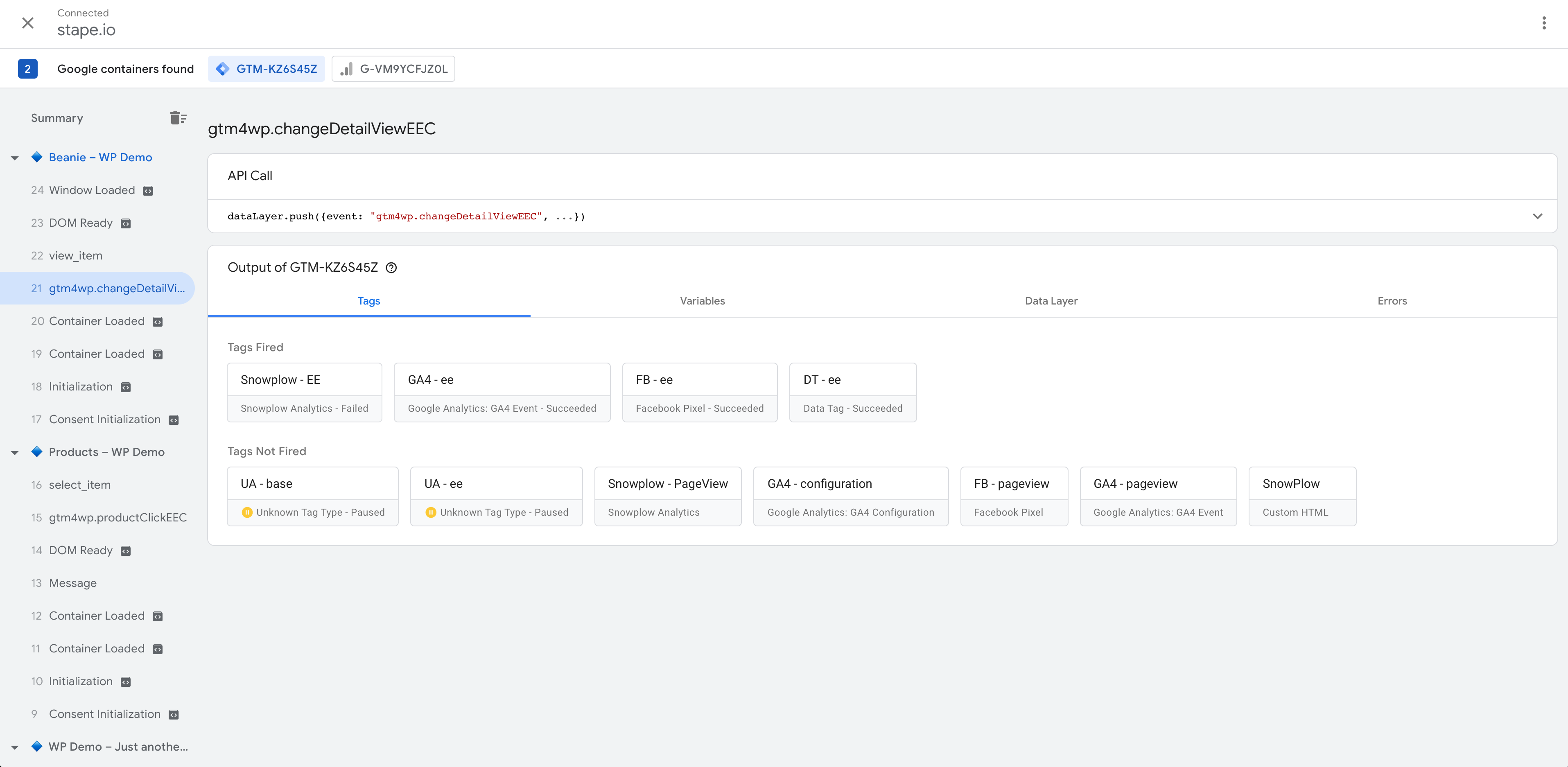 test GA4 in google tag manager&nbsp;