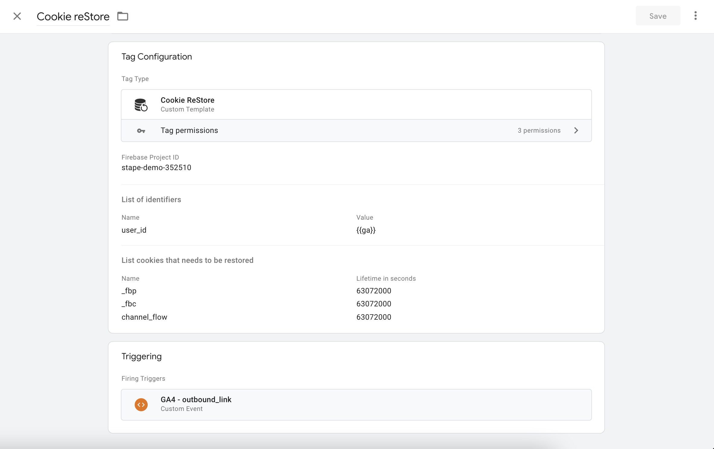 cross domain tracking server-side