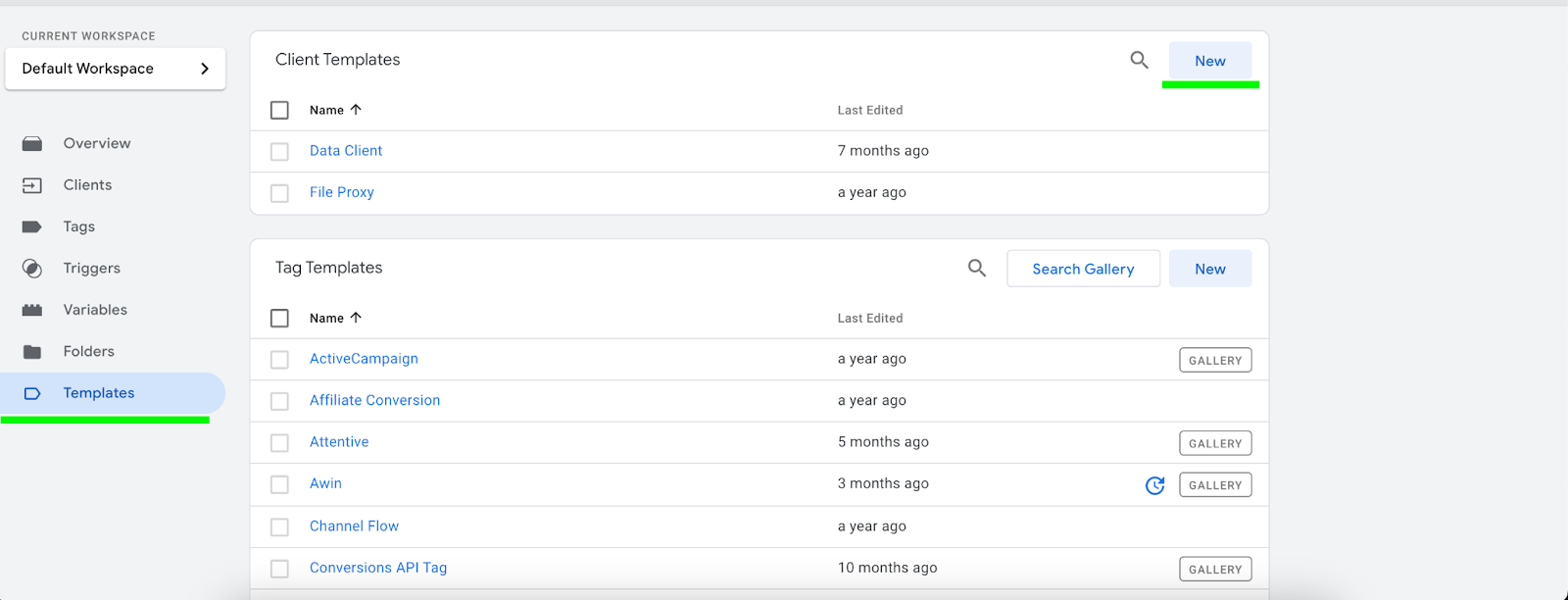 Data client in server Google tag manager