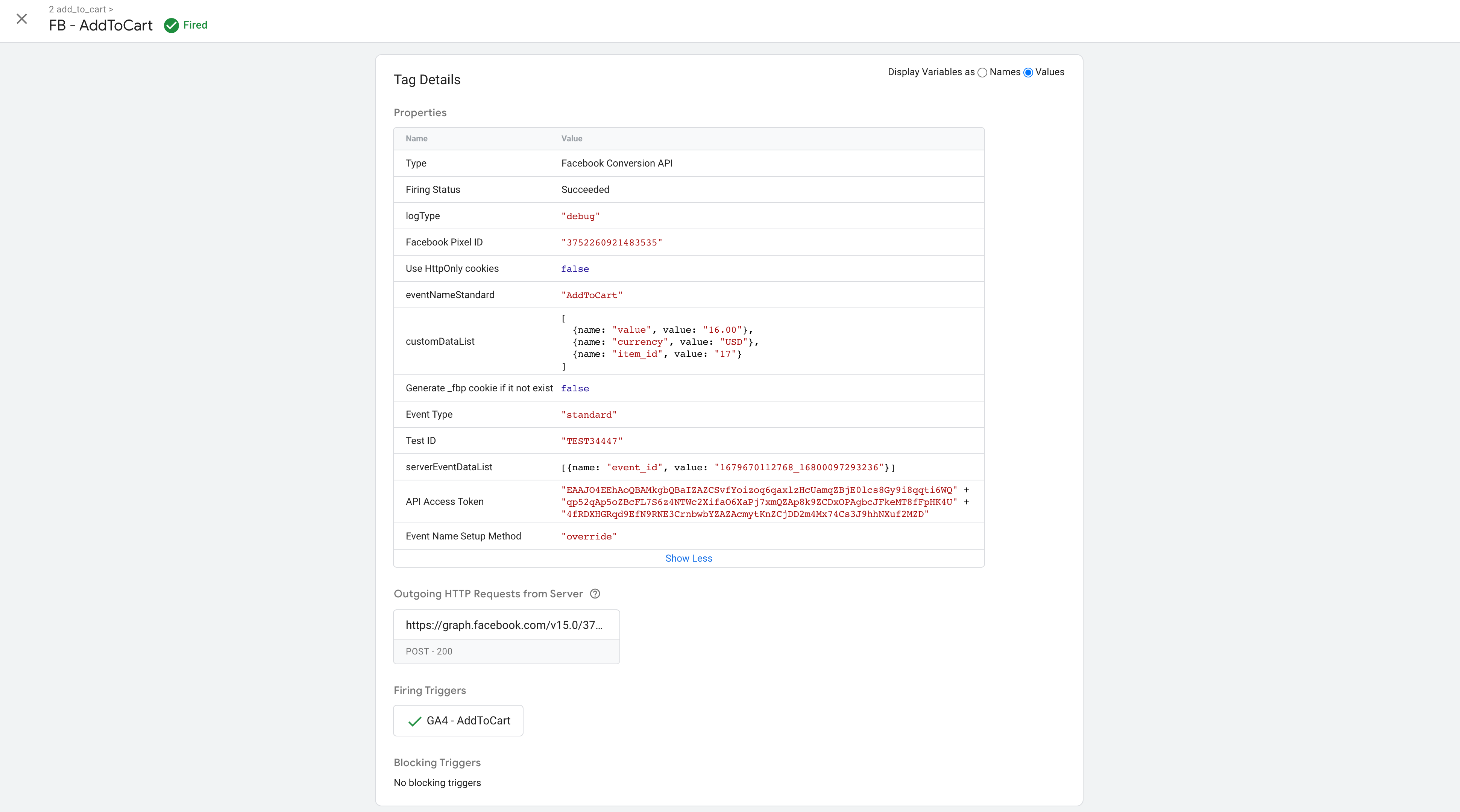 web and server GTM containers debugger