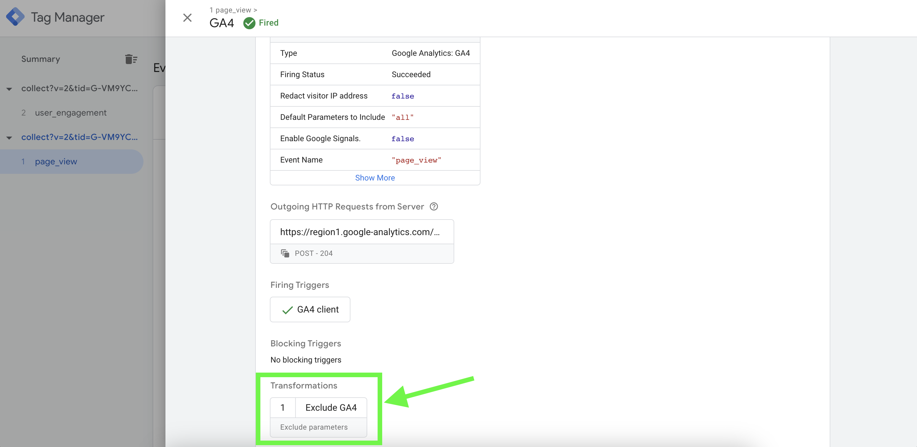 What are Transformations in server Google Tag Manager - Stape