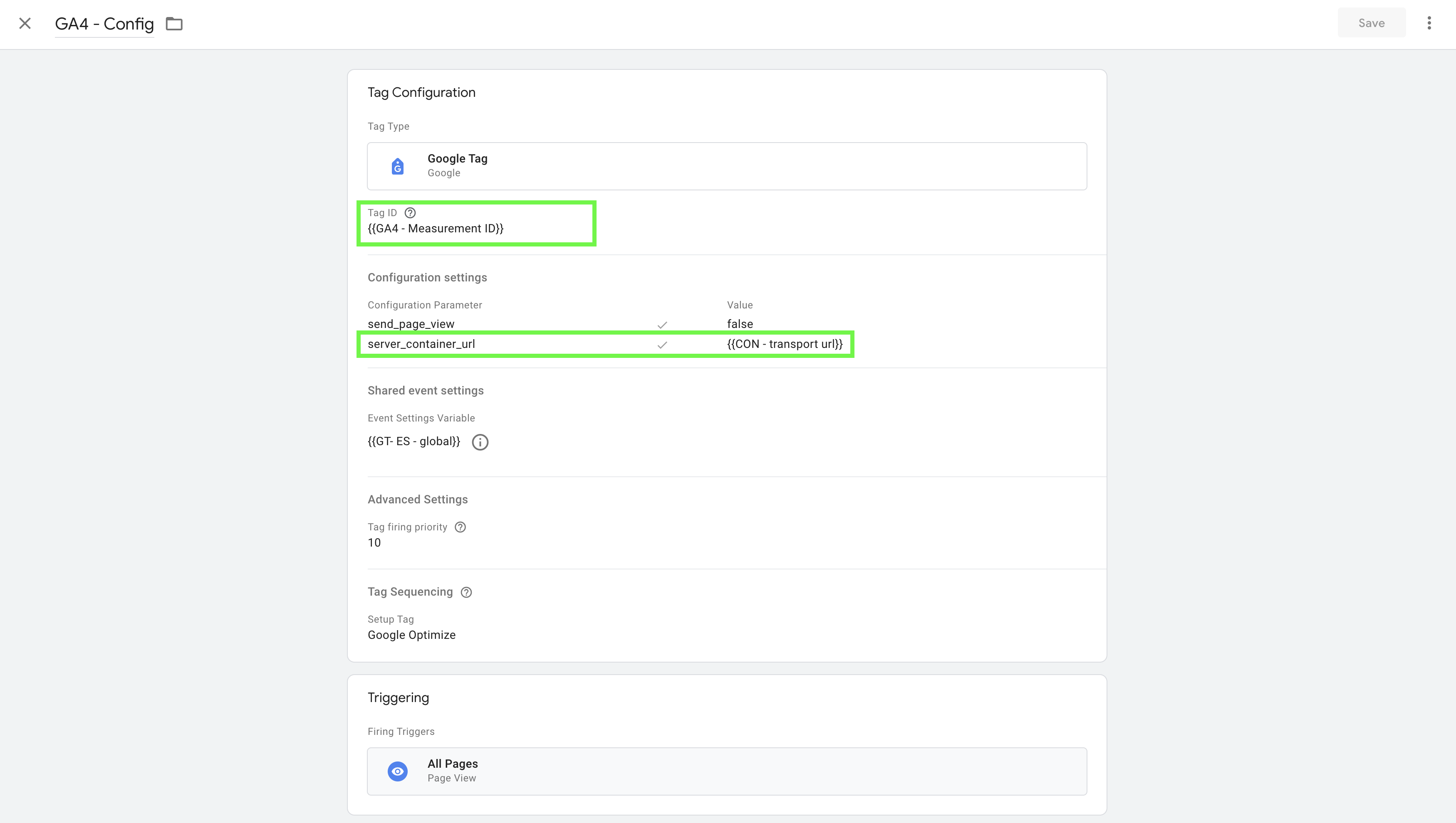 set up Google Analytics 4 server-side&nbsp;