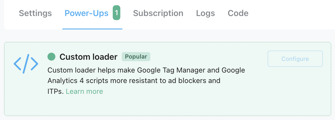 custom loader by stape to make gtm and google analytics 4 resistant to ad blockers and itp