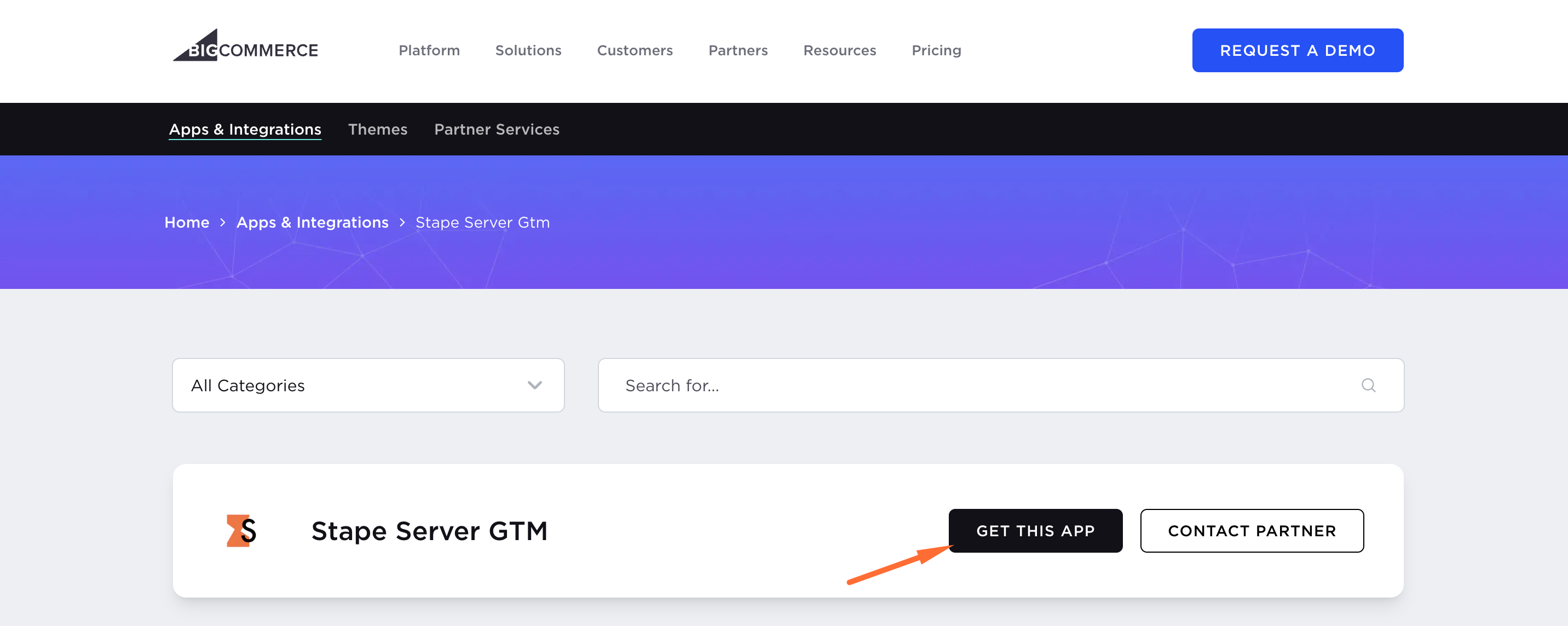 Install BigCommerce plugin