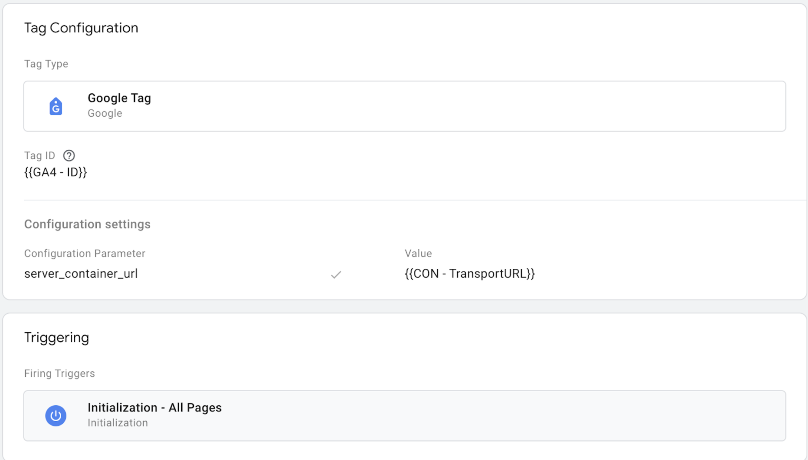 Set up tag and trigger for server-side GA4&nbsp;