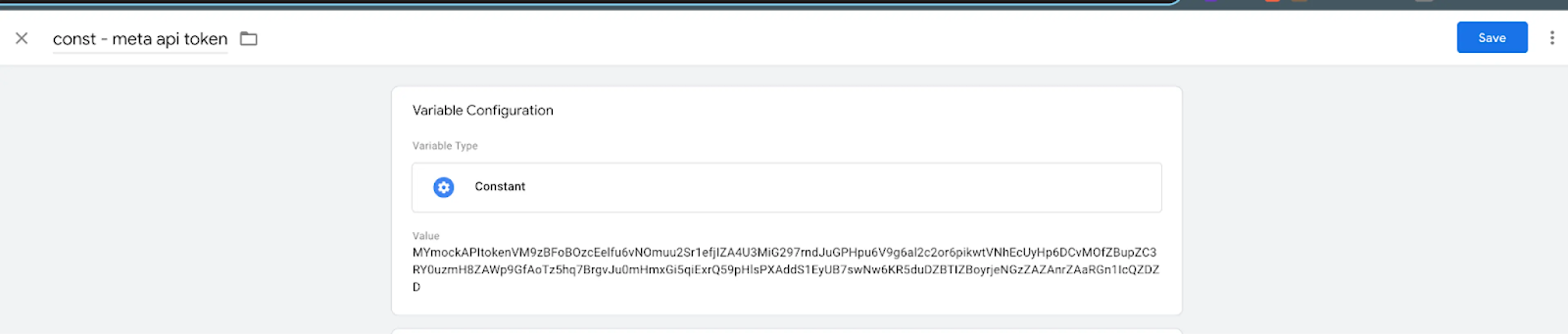 proper values for variables