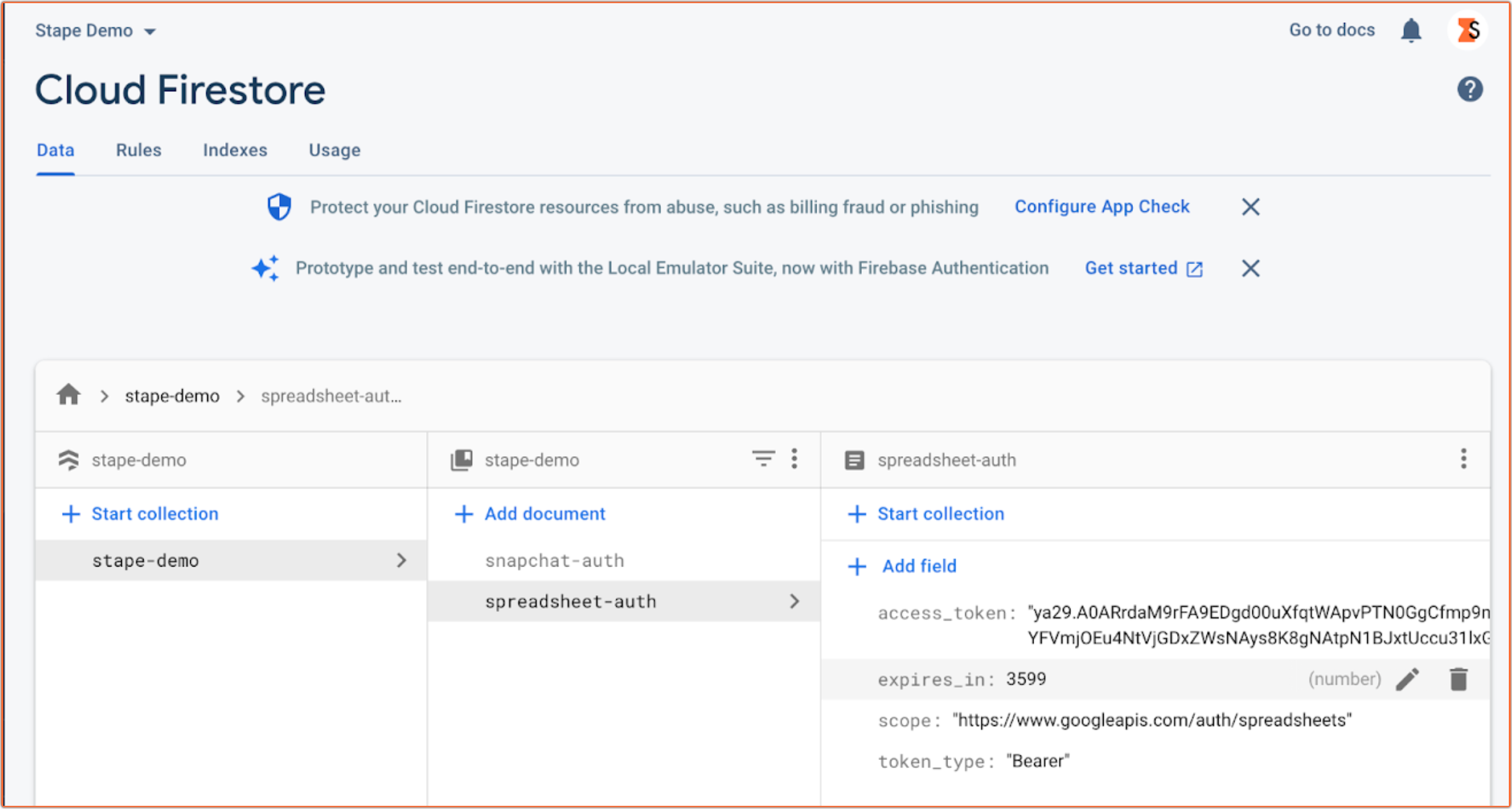 Firebase Path