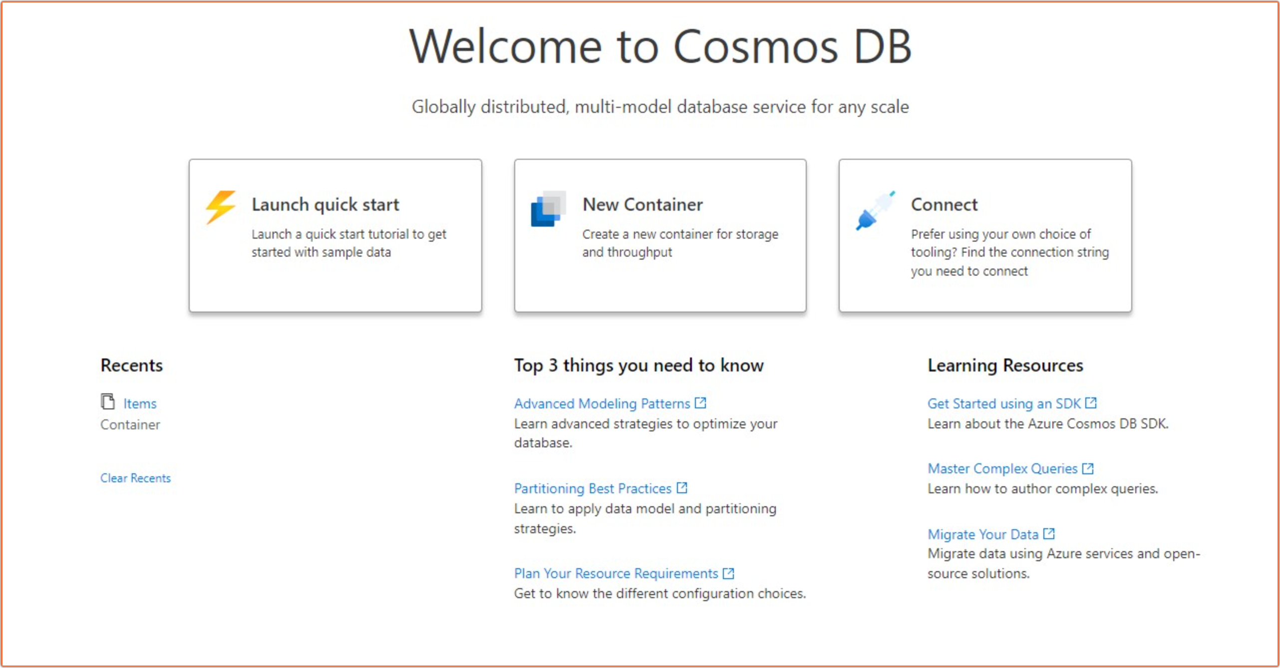 Azure CosmosDB