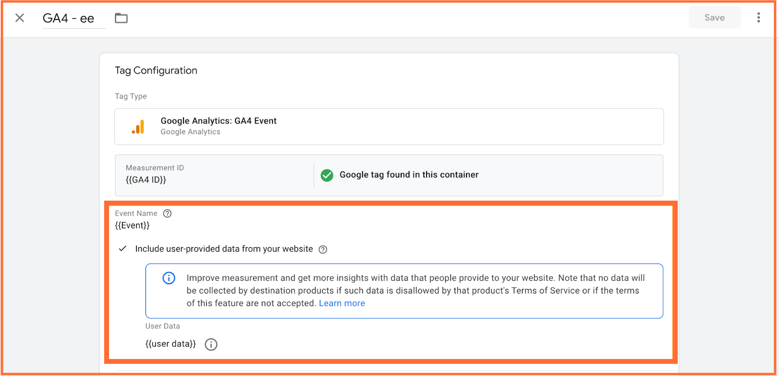 How to set up enhanced conversions in Google Analytics 4