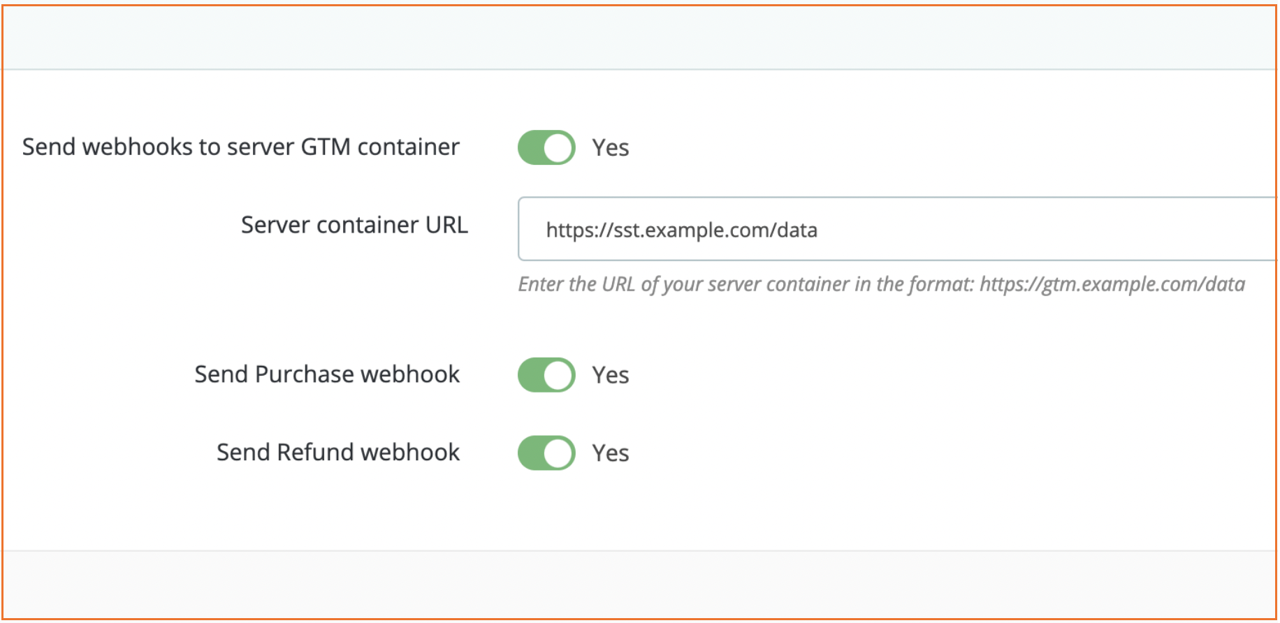 Webhook configuration in PrestaShop module