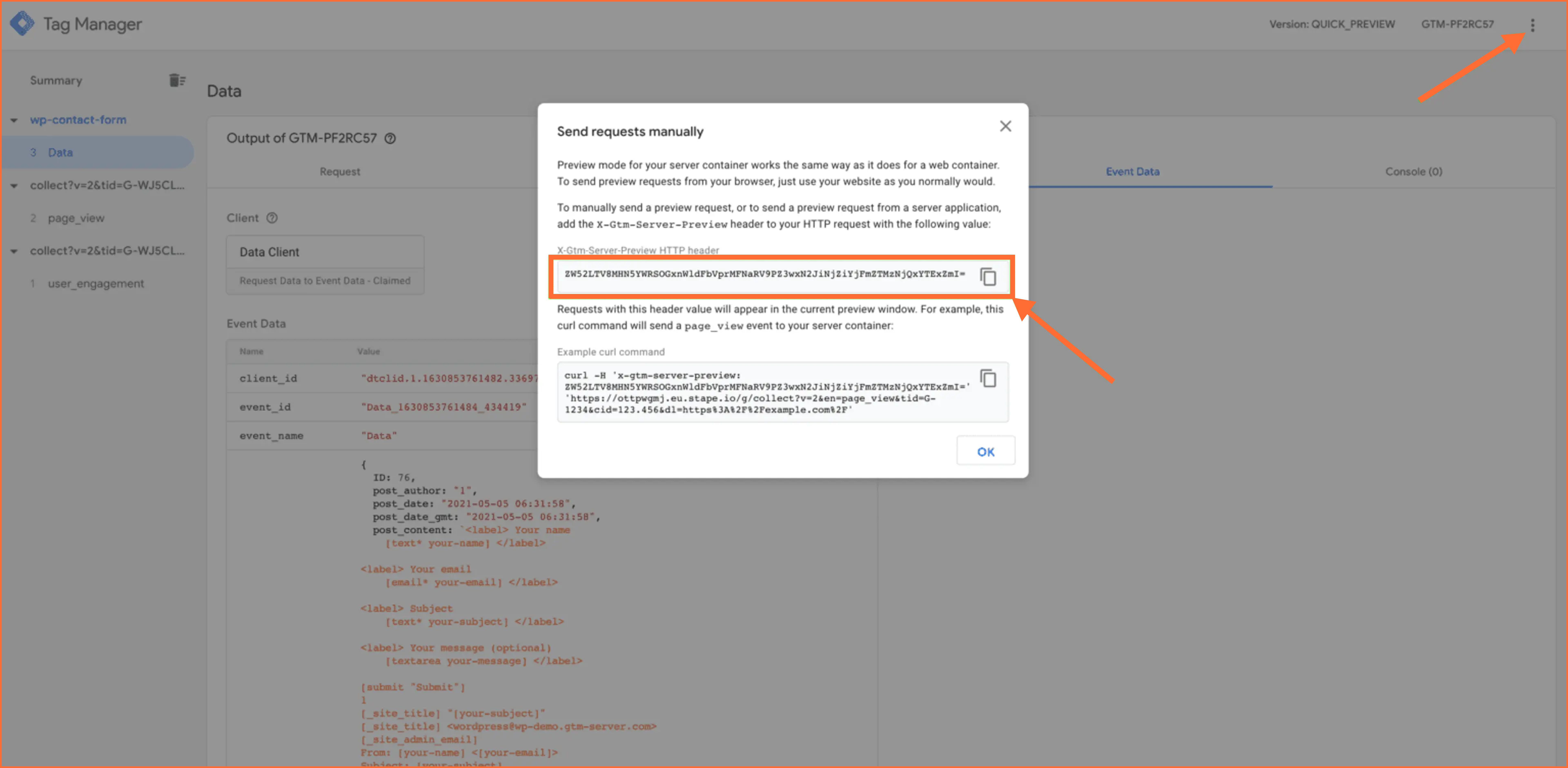 GTM server container