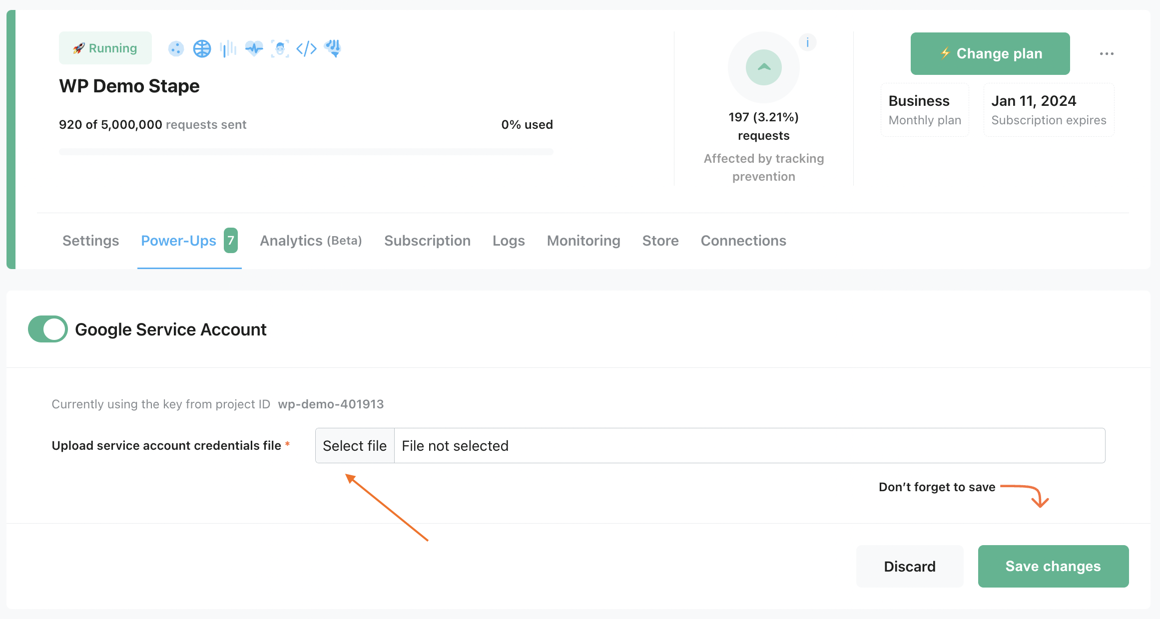 Write data to Firestore from server Google Tag Manager - Stape
