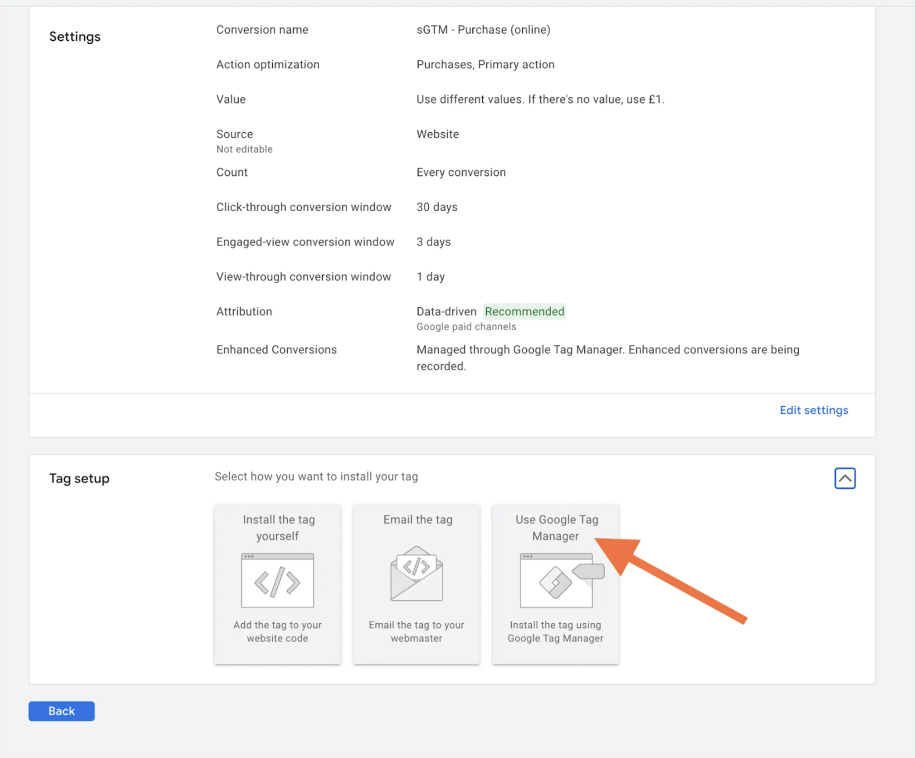 Use Google Tag Manager