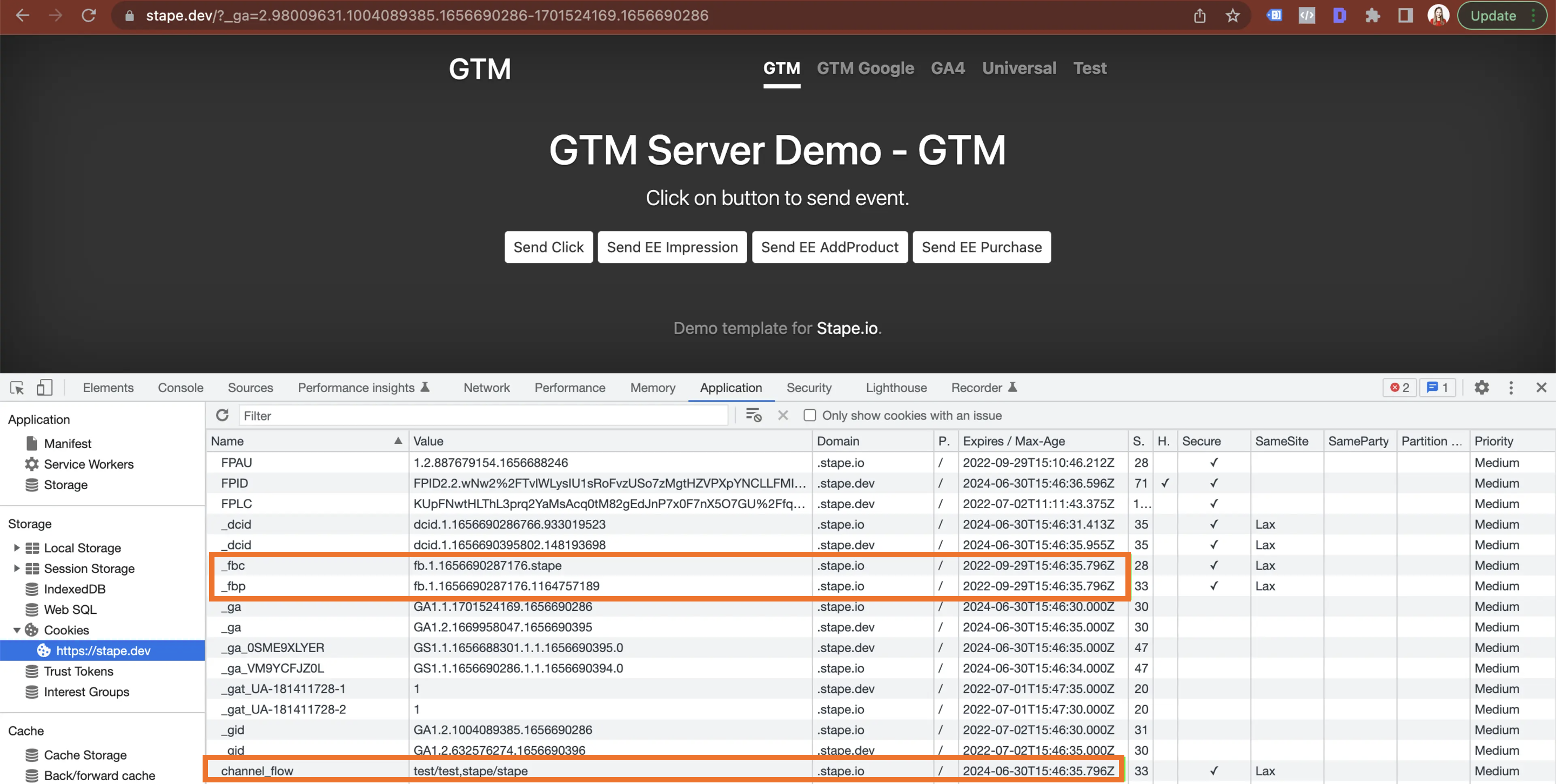 ss cross-domain tracking