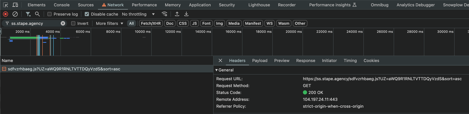 Debugging a GTM download