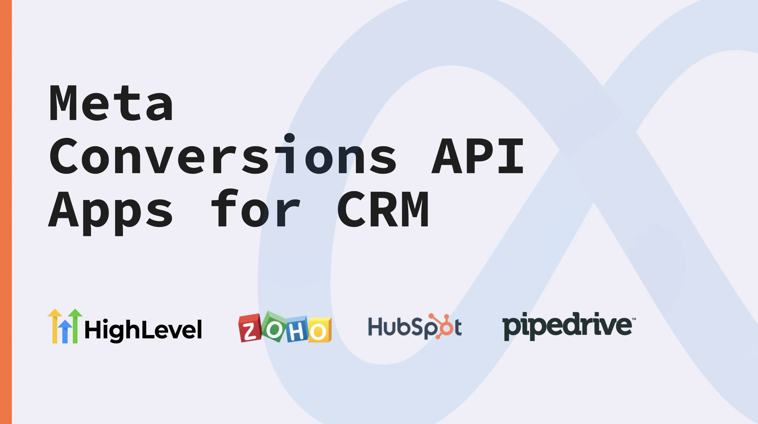 Meta conversions API Apps for CRMs