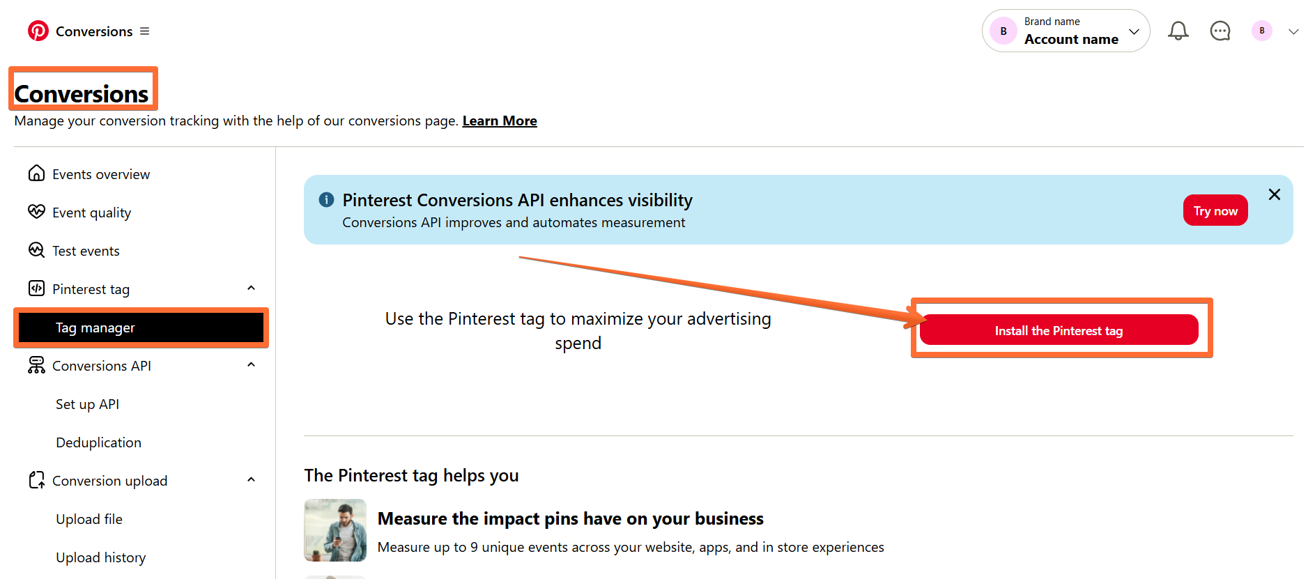 How to Set Up Pinterest Conversions API (CAPI) | Stape