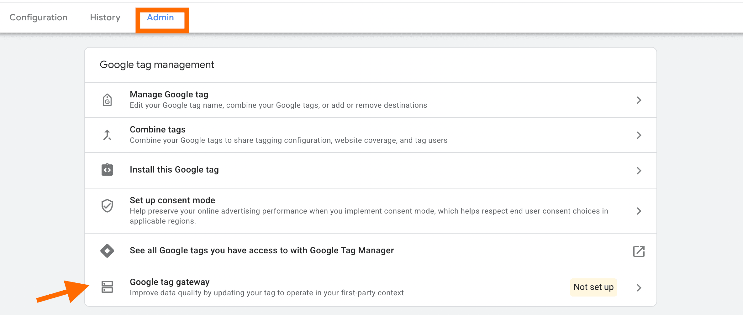 Google Tag Gateway in GA4