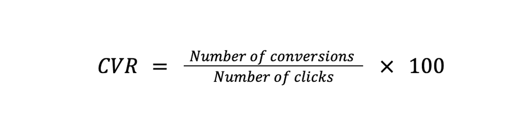 CVR calculation formula