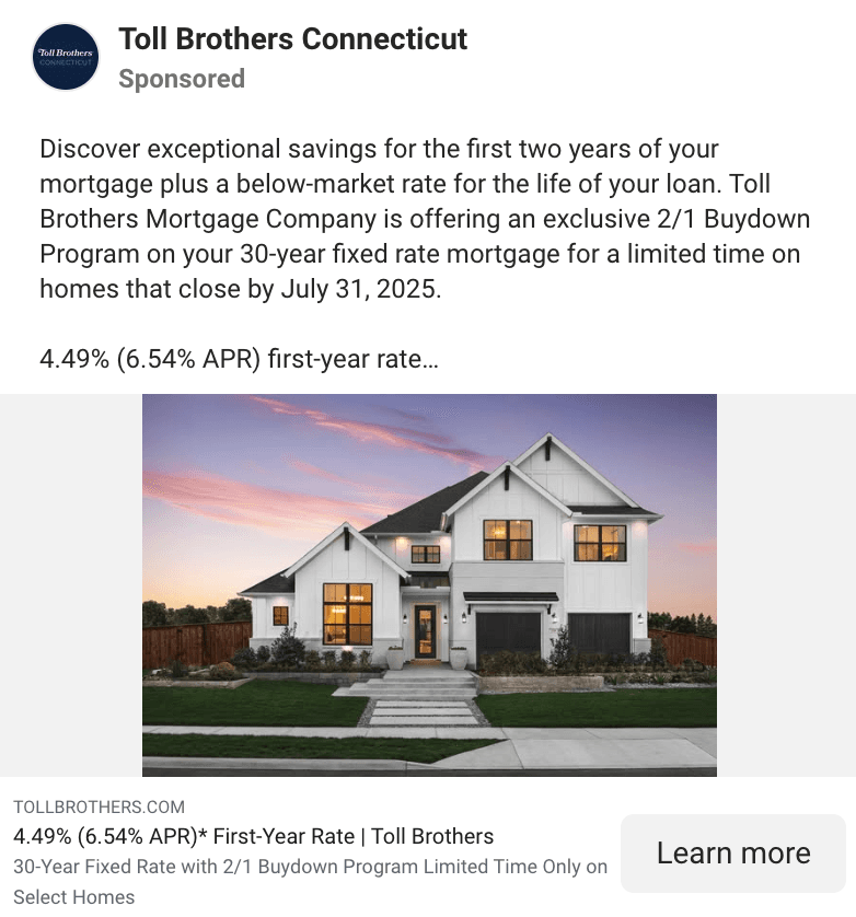 Single image ad