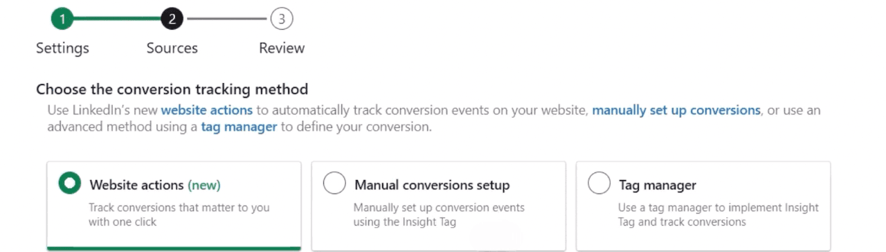 Conversion sources