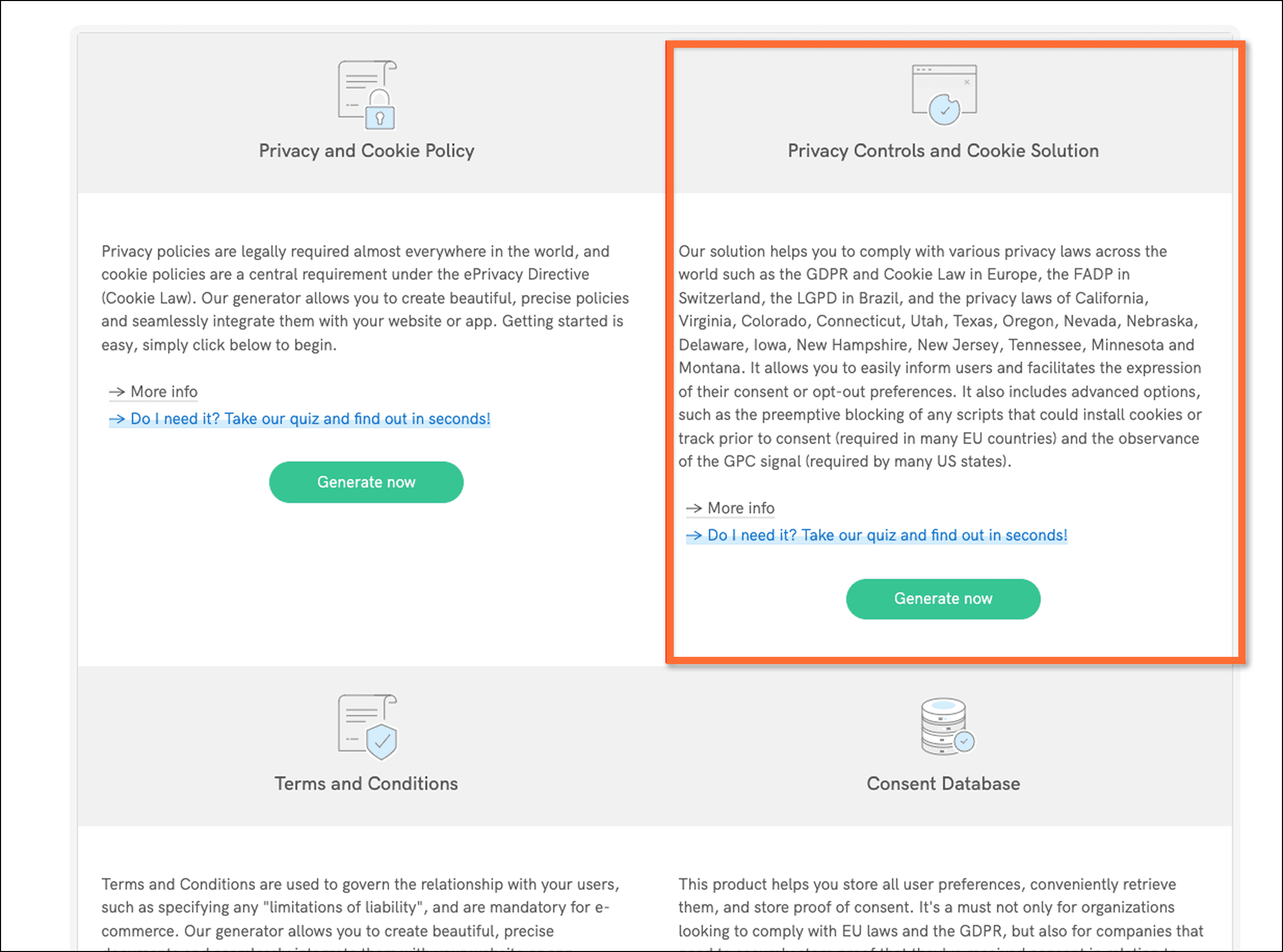 Activate Privacy Controls and Cookie Solution