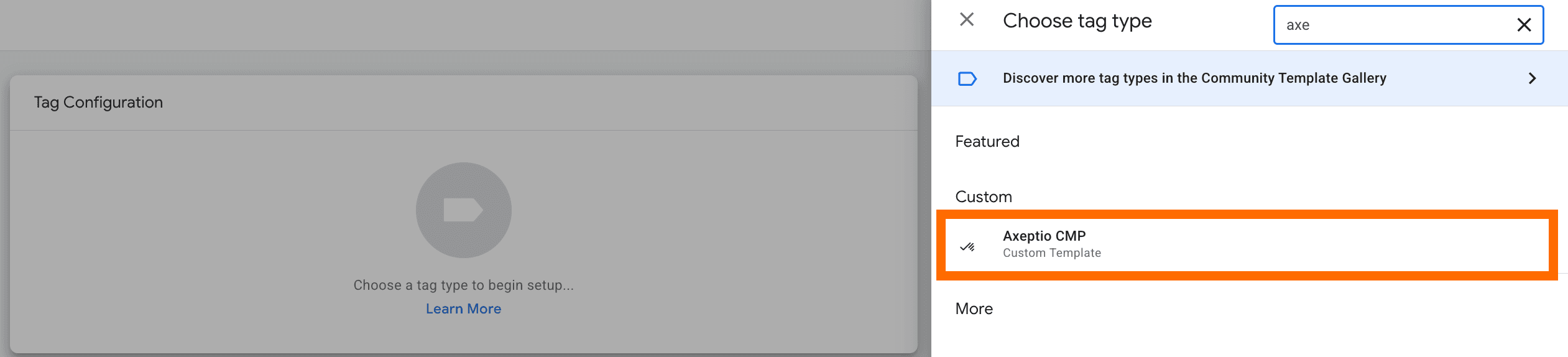 Axeptio CMP tag in server GTM