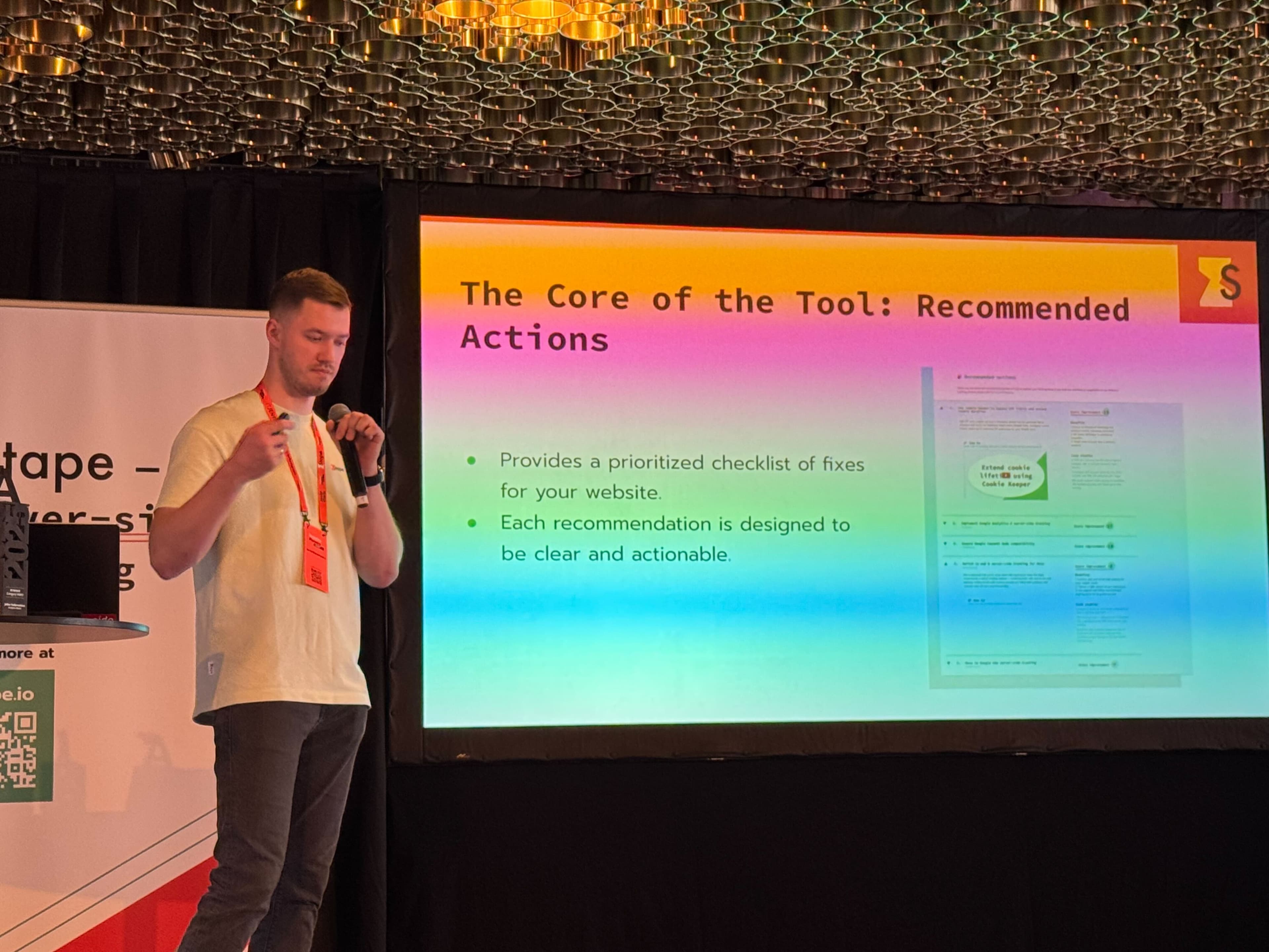 Stape at Analytics Pioneers Summit in Munich, Germany