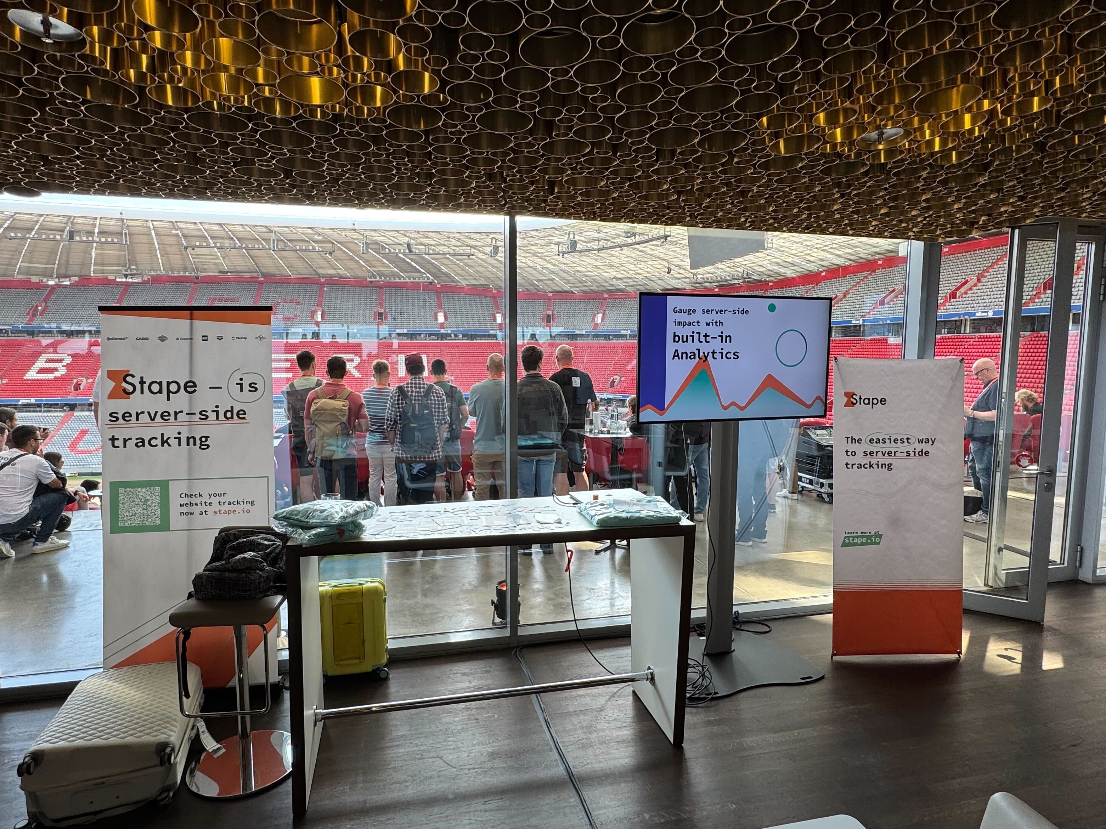 Stape at Analytics Pioneers Summit in Munich, Germany