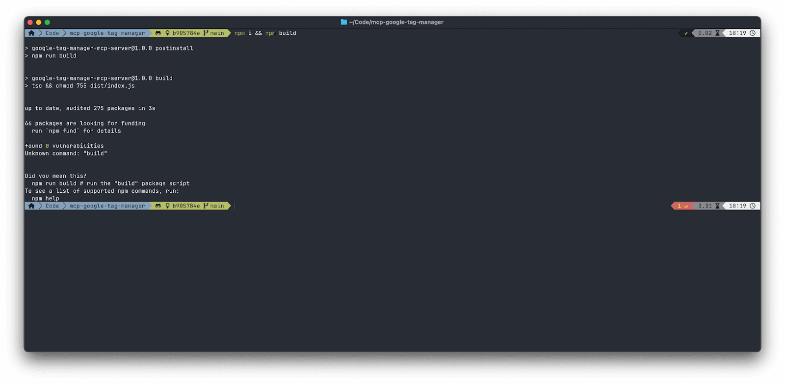 Execute os comandos npm install && npm build