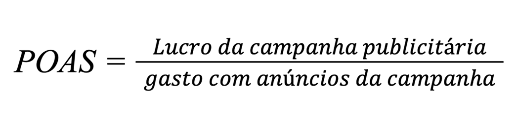Fórmula de cálculo do POAS