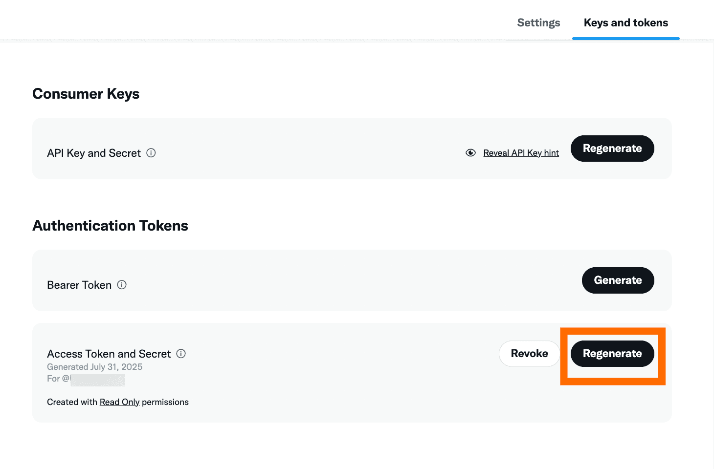 Authentication Tokens