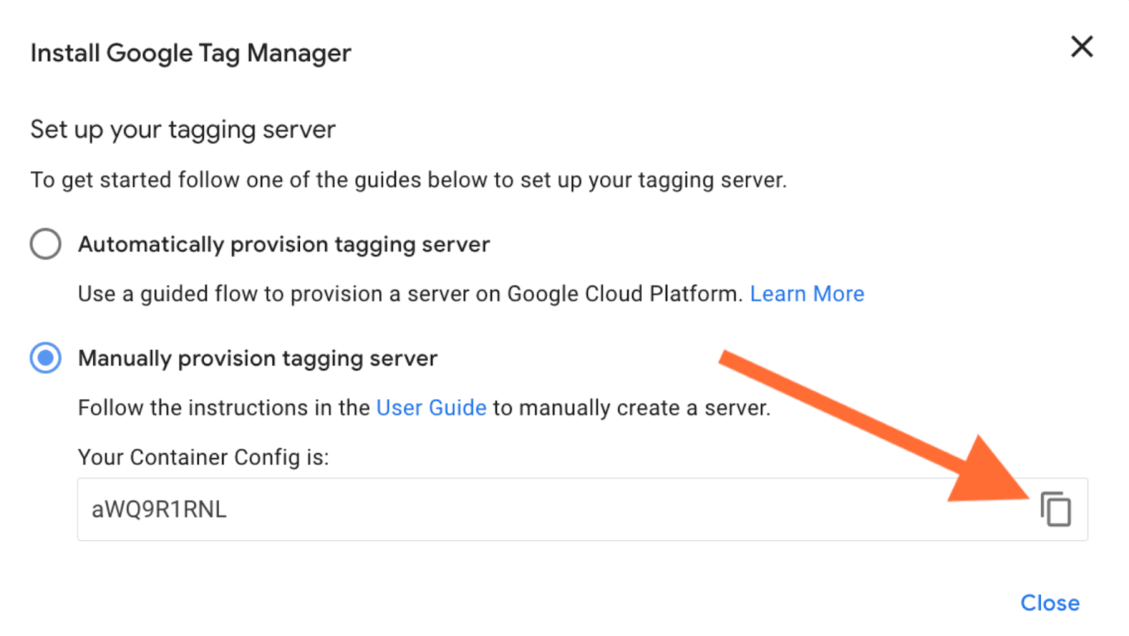 Install GTM