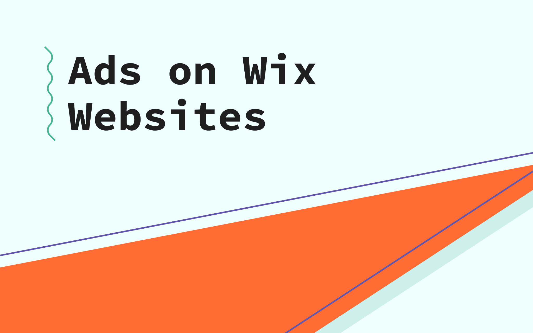 Ads on Wix websites