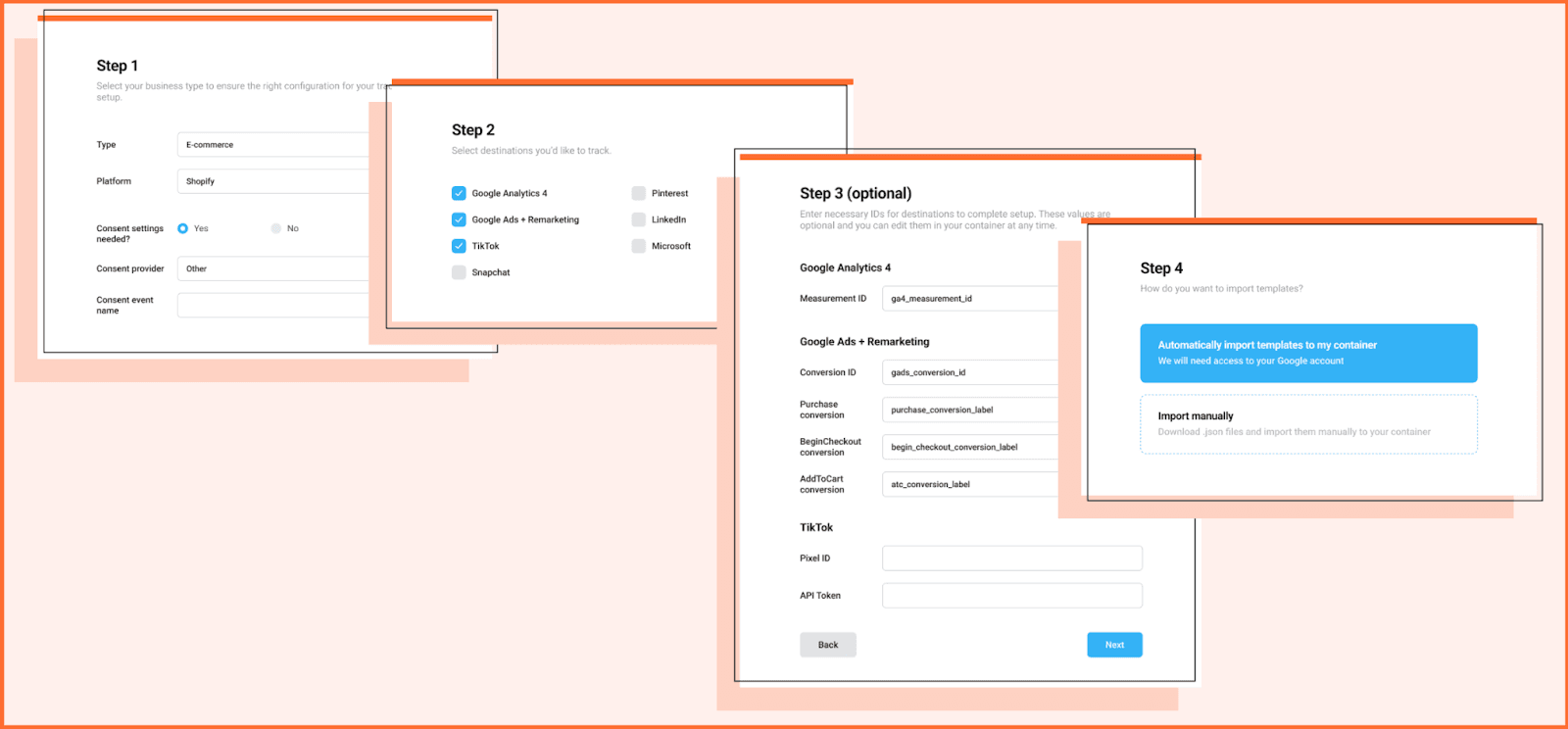 Setup Assistant configuration process