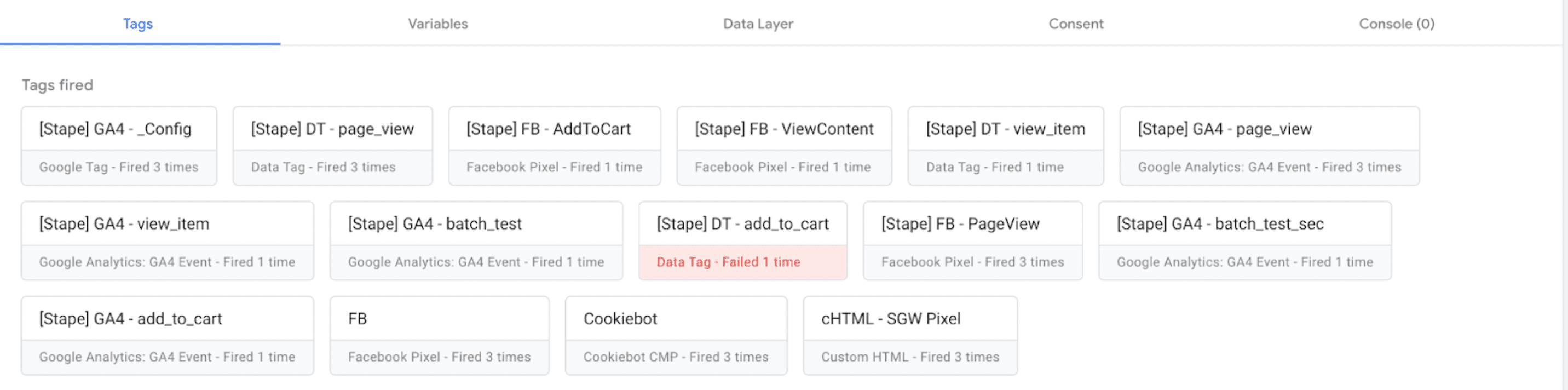 Tags coloring in older version of extension