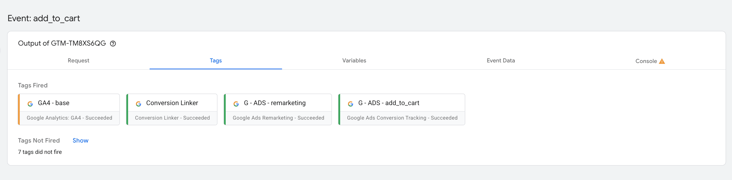 Tag type coloring with Stape Chrome Extension