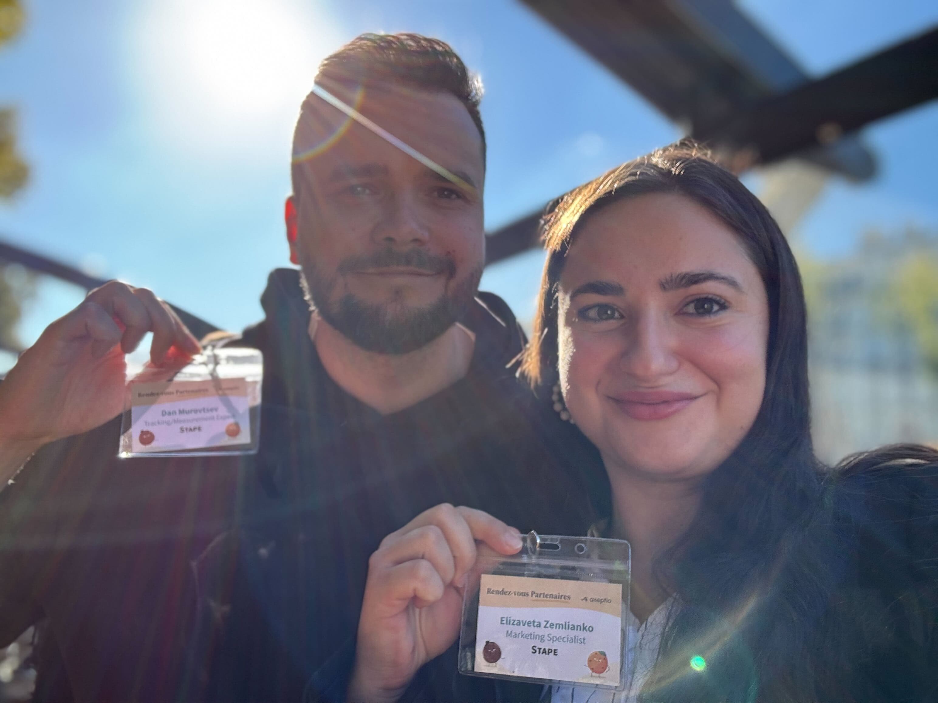 Dan and&nbsp;Elizaveta from Stape