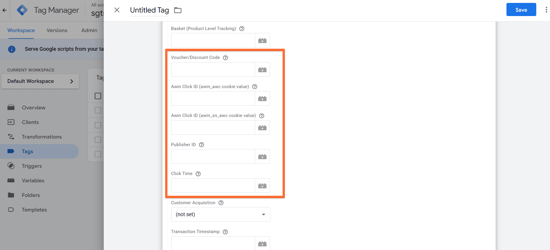 Required at least one of these settings