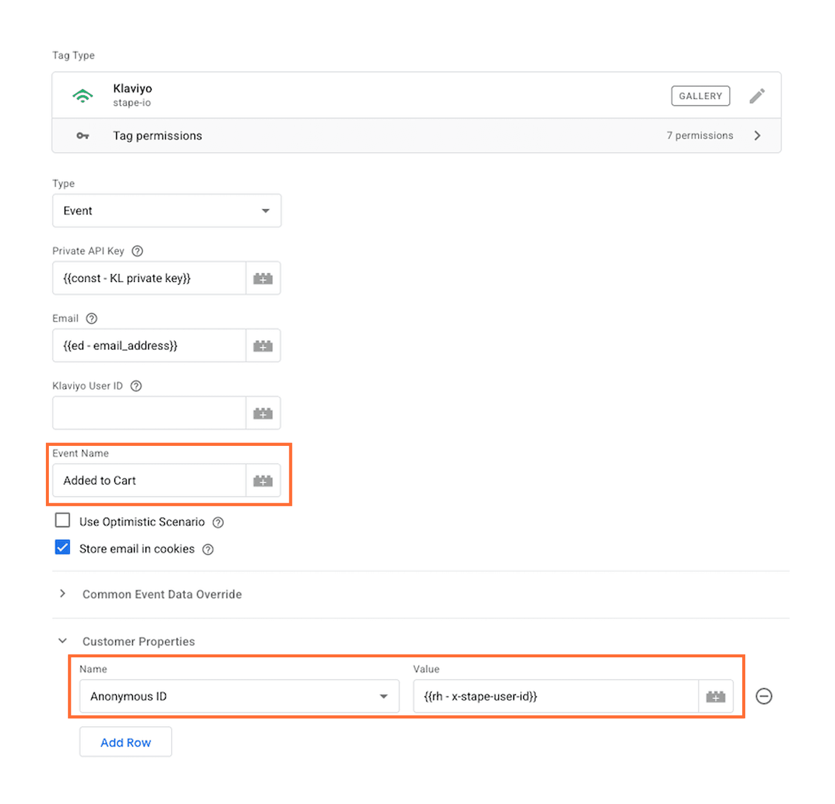 Anonymous ID in "Added to Cart" event
