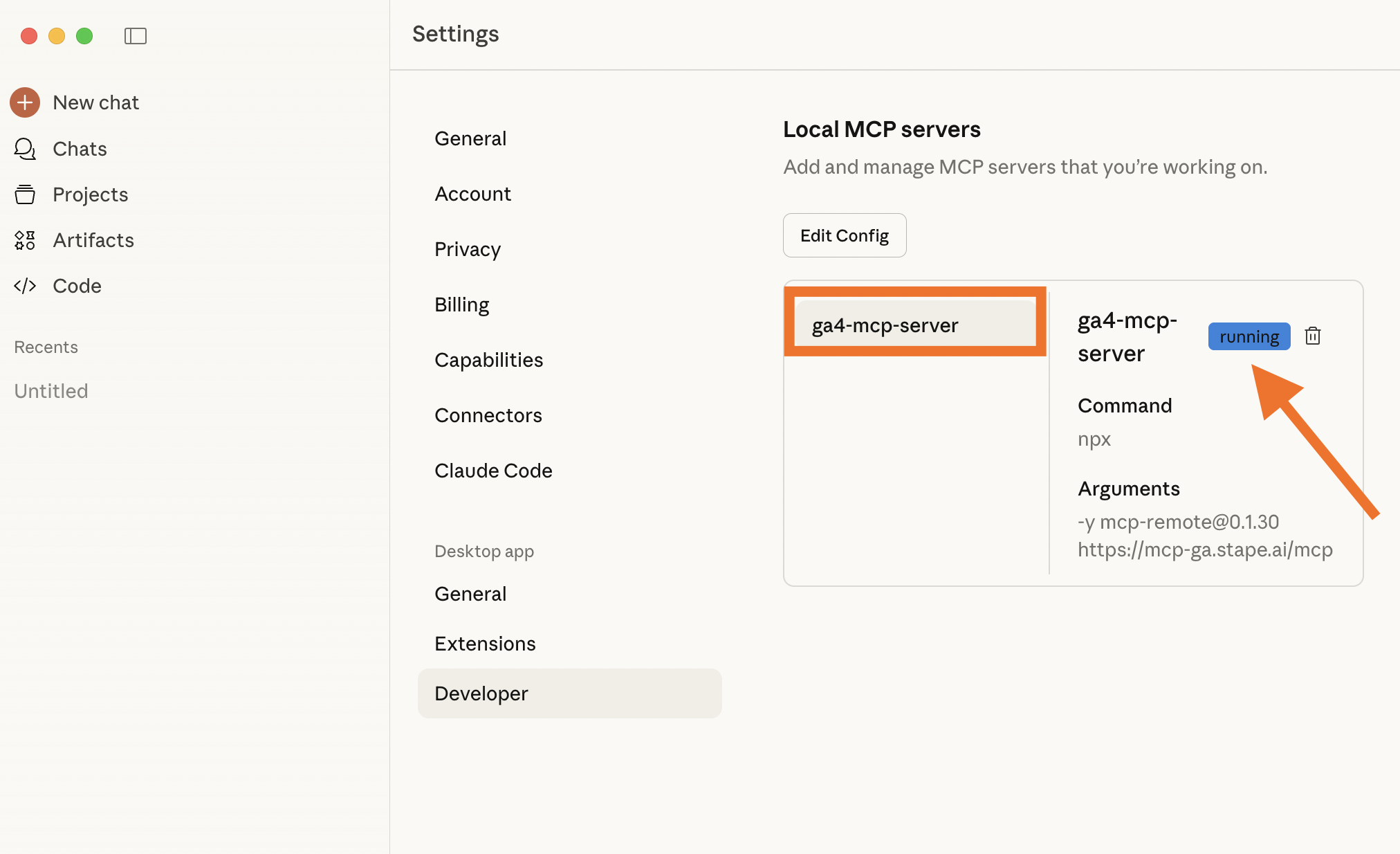 How to set up the MCP Server for Google Analytics 4 by Stape