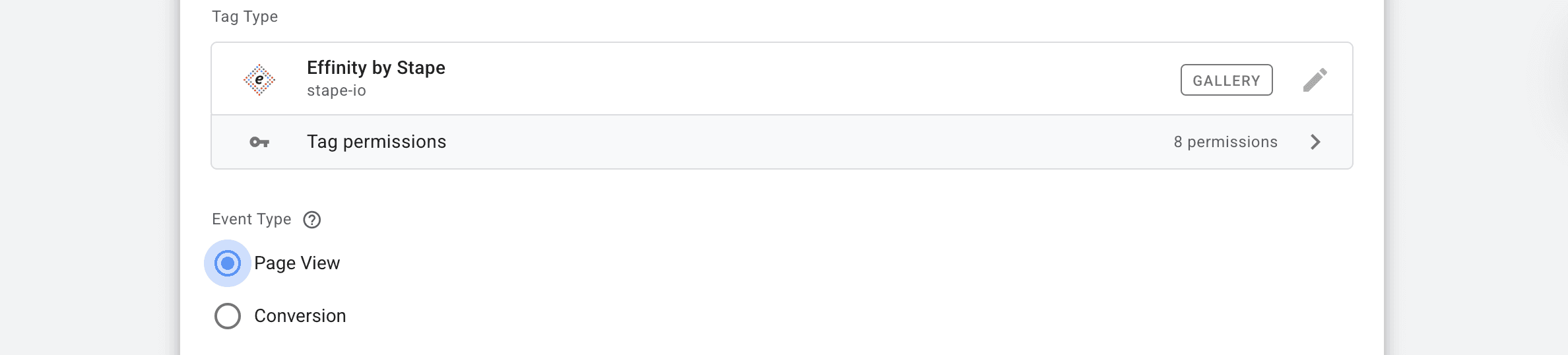 Page View as an an event type