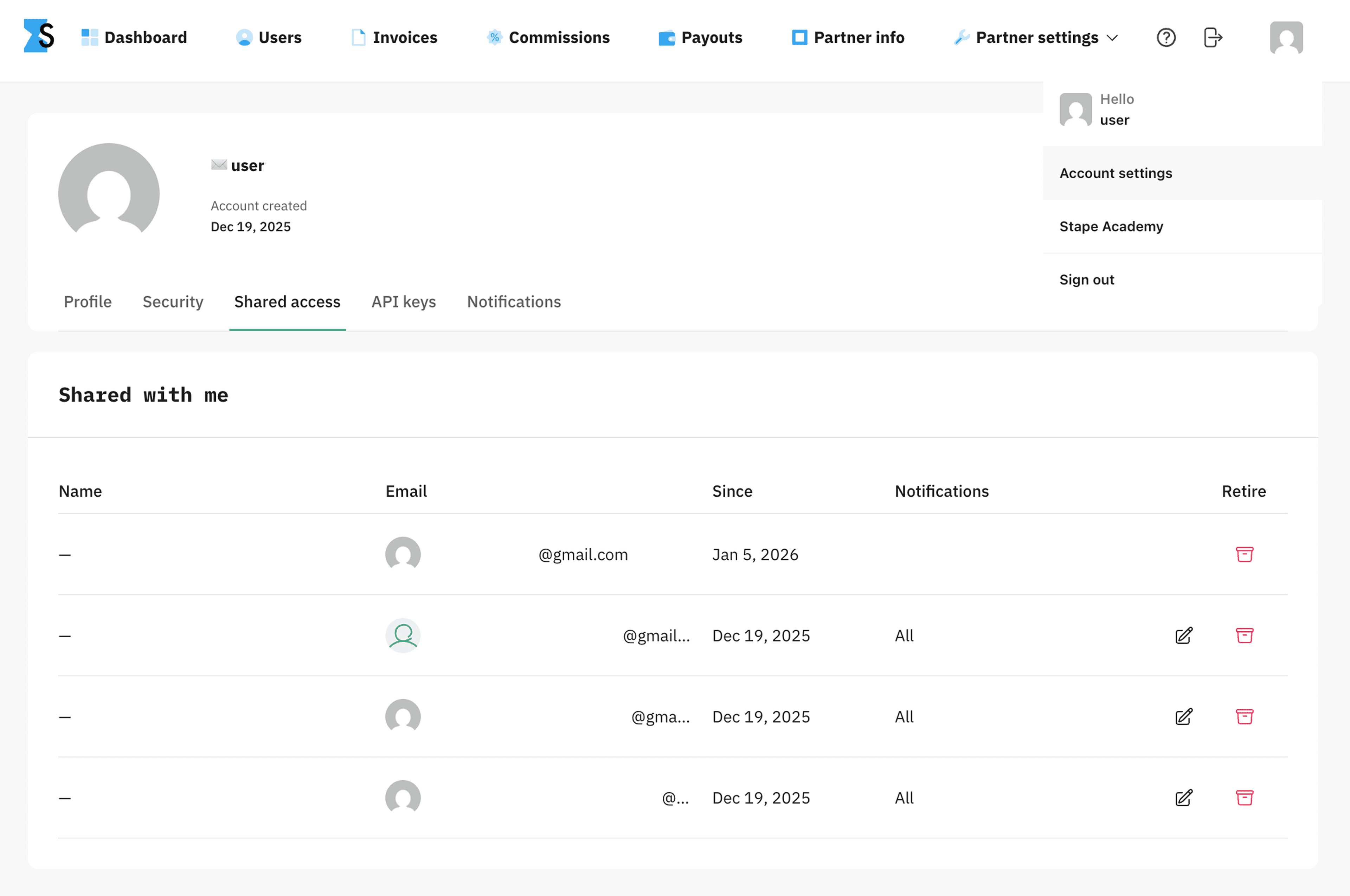Notifications for sGTM containers menu