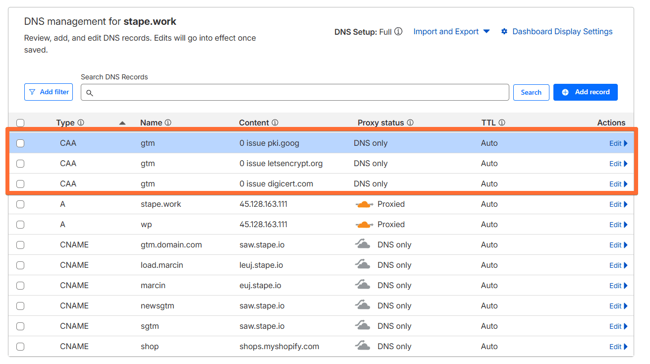 If you use Stape CDN functionality