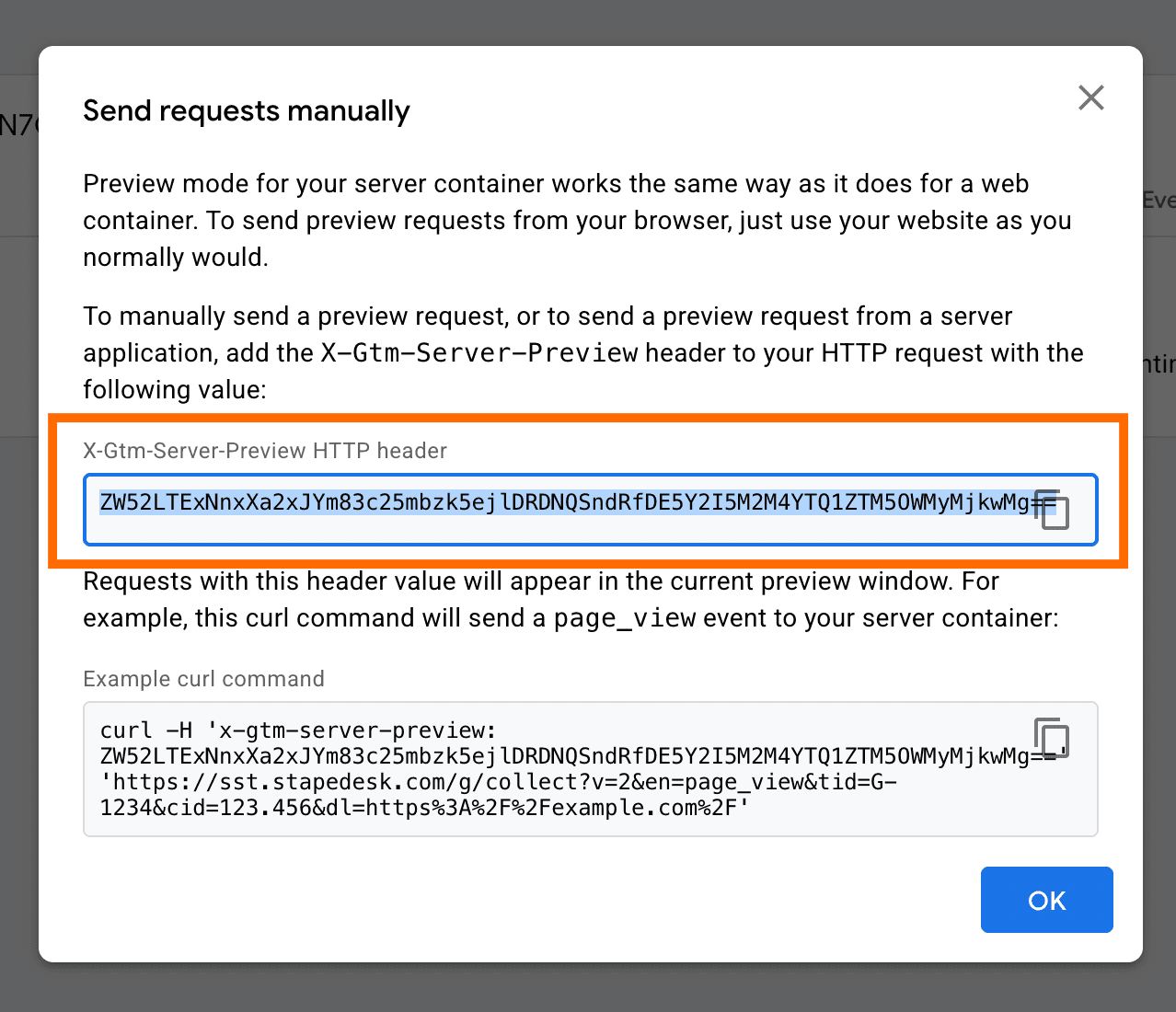X-Gtm-Server-Preview HTTP header