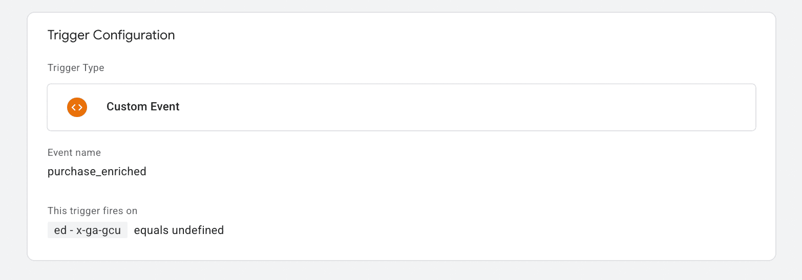 Trigger Configuration
