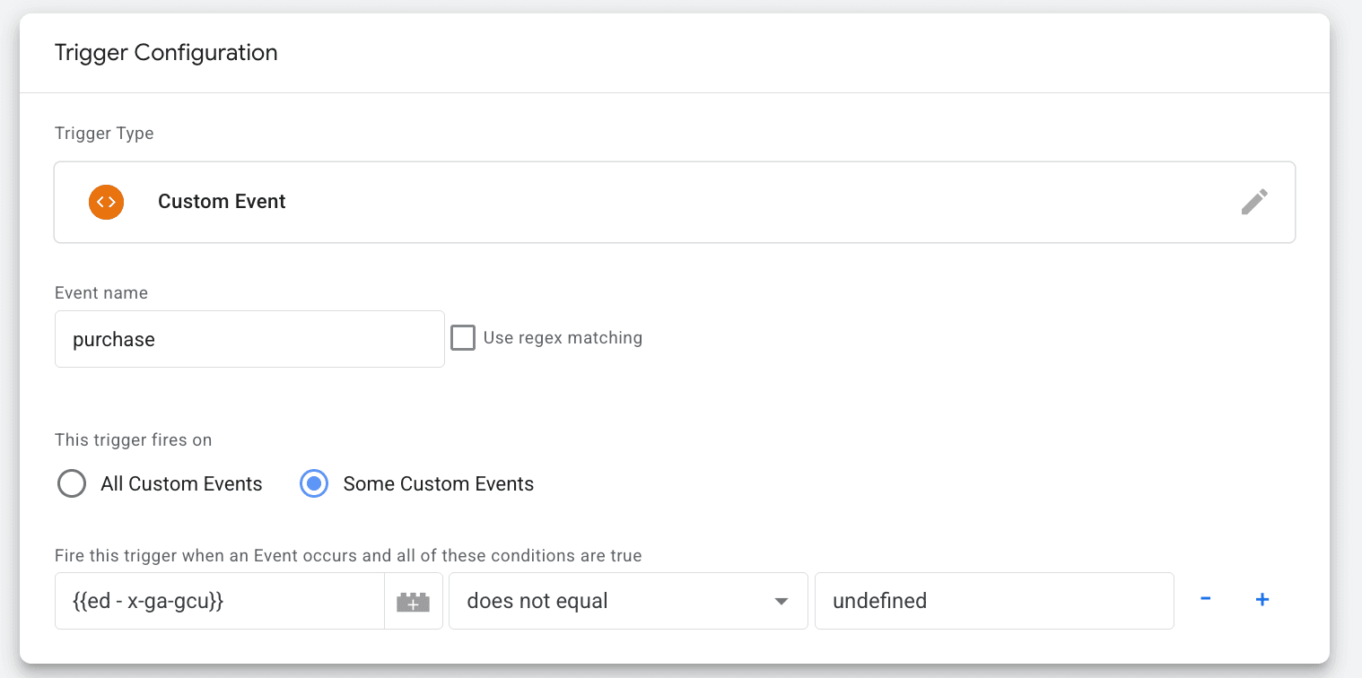 Trigger Configuration