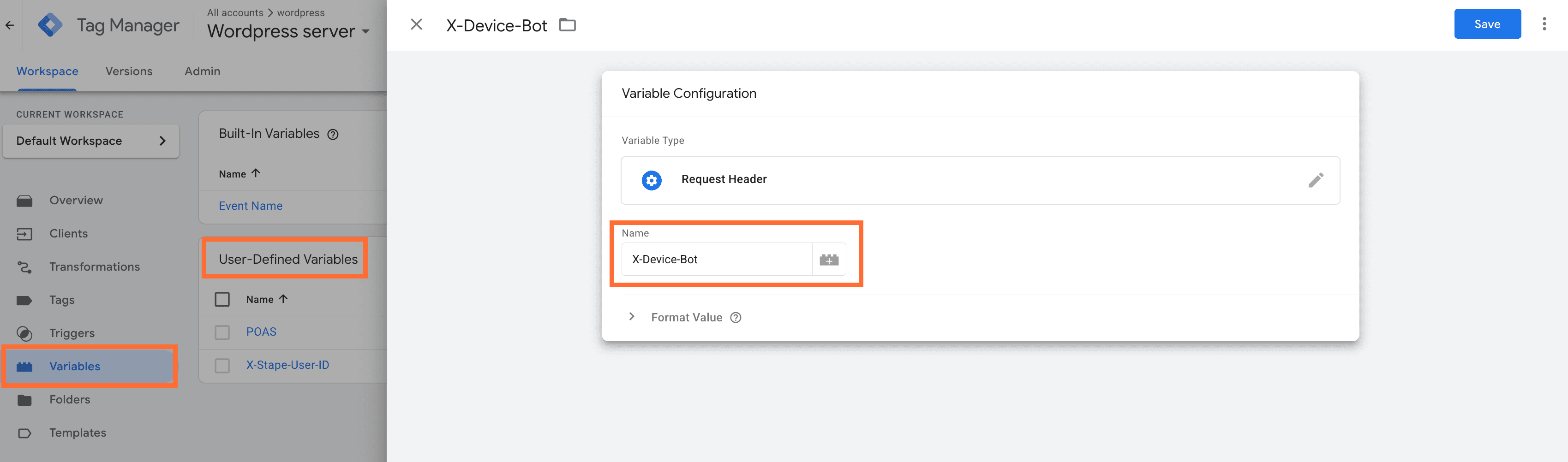 enter the name X-Device-Bot