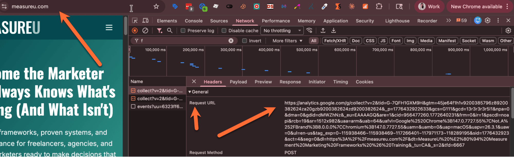 DevTools → Network